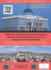 Political Institutions and Conspiracy Belief: Evidence from Surveys in Georgia and Kazakhstan