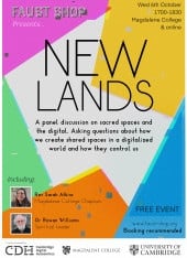 New Lands: sacred spaces and the digital